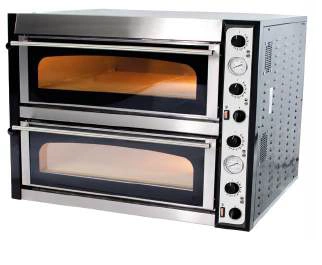Piec do pizzy elektryczny dwukomorowy 12x35 szeroki (TecPro66 BIG/L)