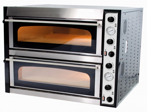 Piec do pizzy elektryczny dwukomorowy 18x35 (TecPro99)