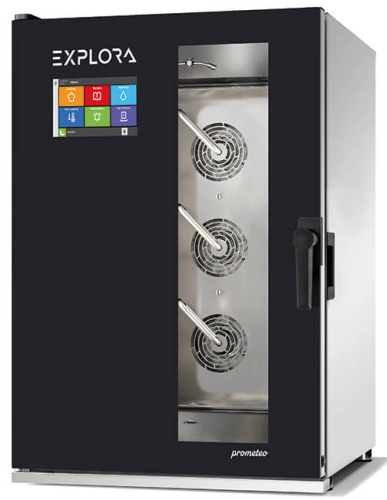 Piec konwekcyjno-parowy Explora Prometeo 12xGN1/1 sonda system myjący 21,5kW