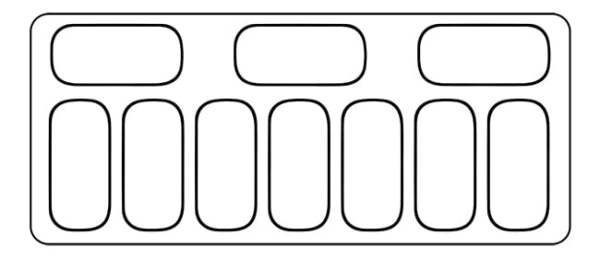 Dystrybutor do lodów 10x5l