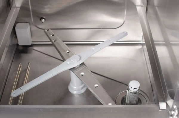 Zmywarka gastronomiczna uniwersalna dozownik płynu myjącego 230V/400V kosz 50x50cm |