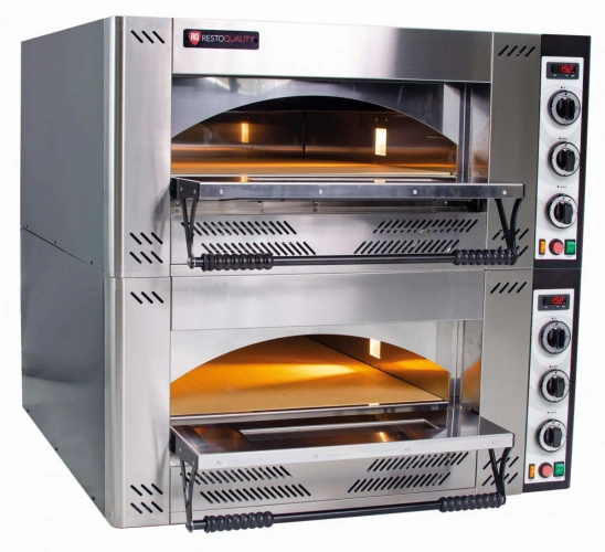 Piec gazowy do pizzy dwukomorowy 12x30