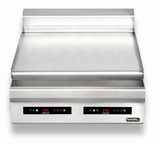 Płyta grillowa elektryczna nastawna podwójna gładka Zernike
