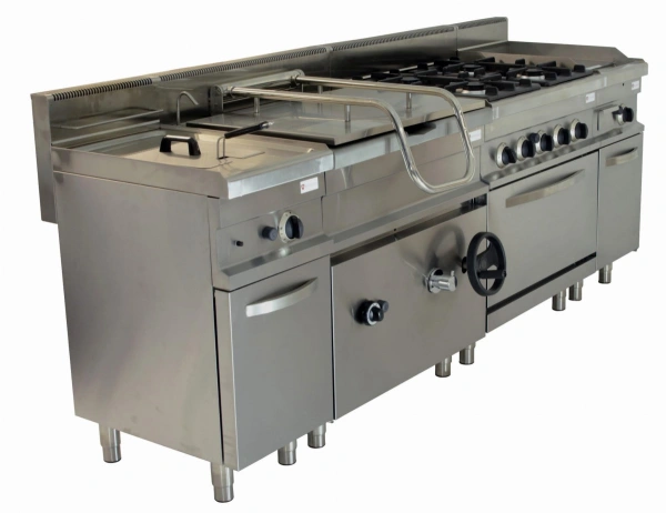 Frytownica gazowa wolnostojąca 10 kW 8l linia 700 Frytownica gazowa wolnostojąca 10 kW 8l linia 700