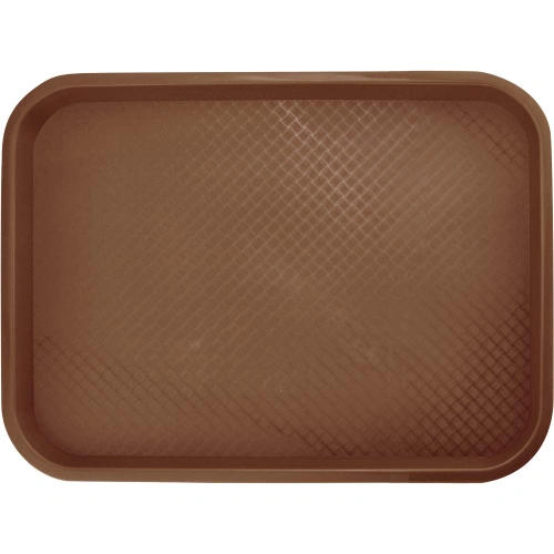 Taca fast food, brązowa, 300x400 mm