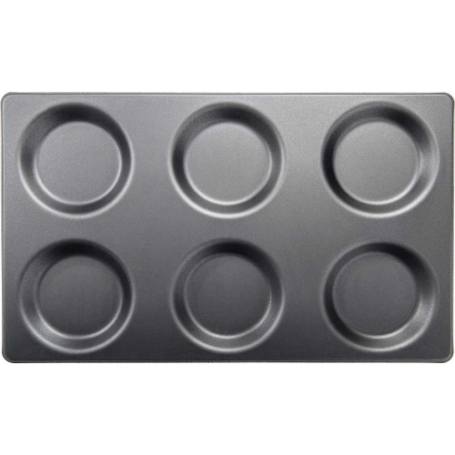 Blacha do jajek sadzonych, 8 sztuk, GN 1/1