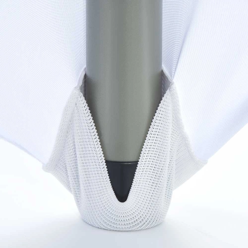 Pokrowiec na stół okrągły 950131, biały