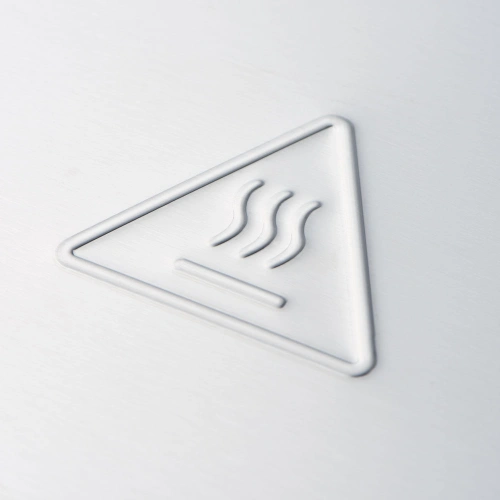 Kontakt grill pojedynczy, ryflowany, Caterina, P 1.8 kW