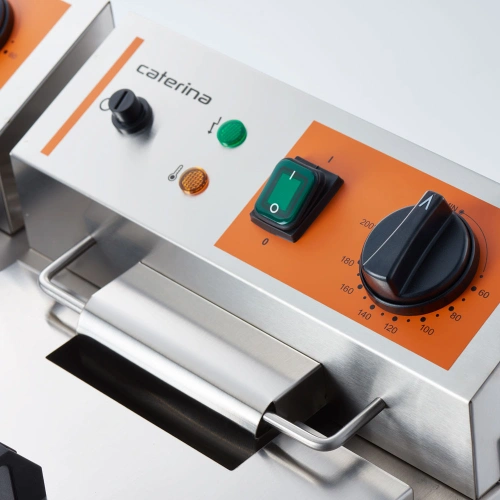 Frytownica elektryczna, 2-komorowa, Caterina, V 2x3.5 l, P 4 kW