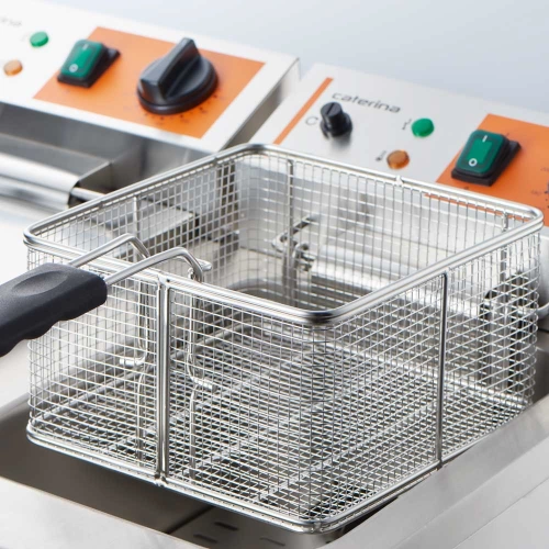 Frytownica elektryczna, 2-komorowa, Caterina, V 2x3.5 l, P 4 kW