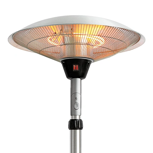 Parasol grzewczy z regulowana wysokością, łamana głowica Parasol grzewczy z regulowana wysokością, łamana głowica