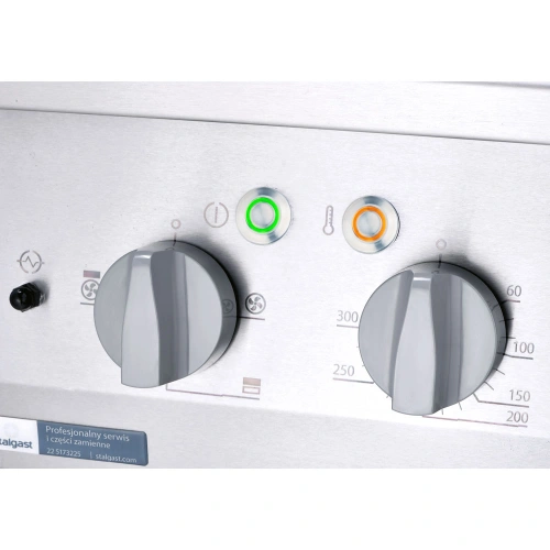 Kuchnia gazowa ECO z piekarnikiem elektrycznym, 6-palnikowa, P 25.5+6.5 kW, U G20