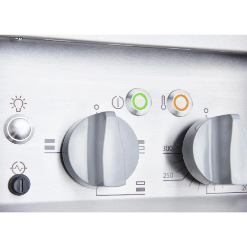 Kuchnia gazowa z piekarnikiem elektrycznym, 4-palnikowa, P 24+7 kW, U G30