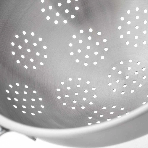 Cedzak, durszlak z uchwytem, Ø 220 mm