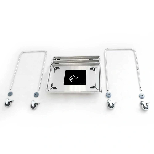 Wózek kelnerski 3-półkowy skręcany 800 x 500 cm