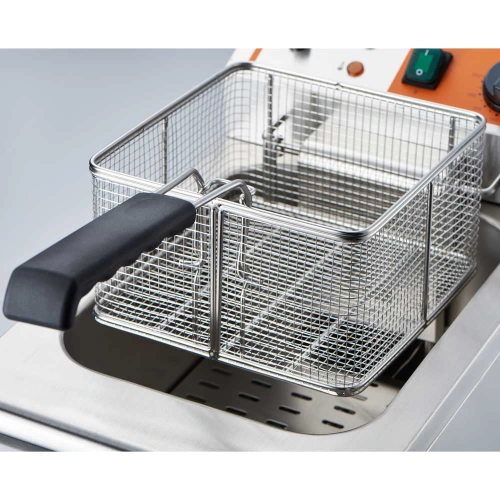 Frytownica elektryczna z kranem, 1-komorowa, Caterina, V 8 l, P 3 kW