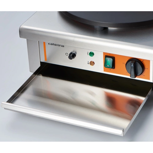 Naleśnikarka z płytą żeliwną, Caterina, o średnicy 400 mm, P 3 KW