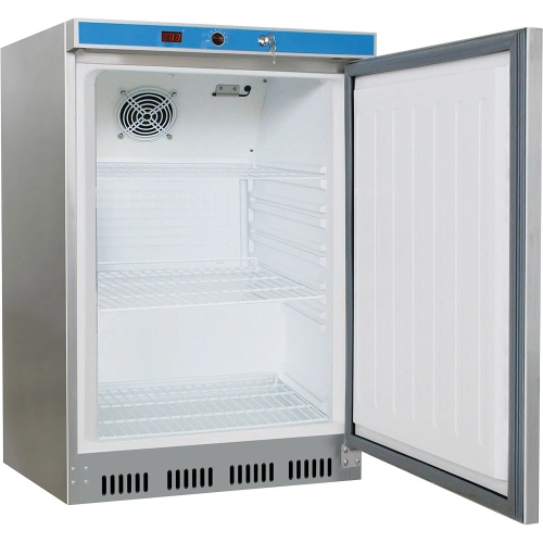 Szafa chłodnicza 130 l, wnętrze z ABS, stal nierdzewna Szafa chłodnicza 130 l, wnętrze z ABS, stal nierdzewna