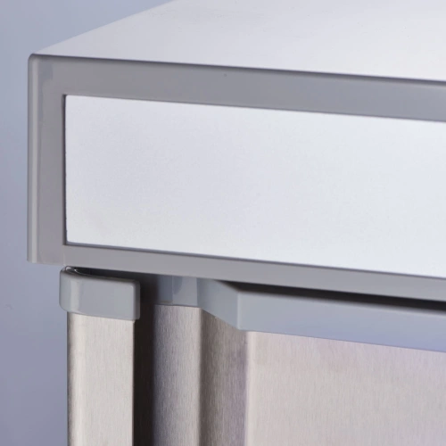 Szafa mroźnicza 120 l, wnętrze z ABS, stal nierdzewna