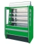 Otwarty regał chłodniczy ze szklanymi półkami, głębokość 660mm, wysokość 1,55m | COLD ALABAMA R NA
