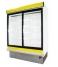 Zamknięty regał chłodniczy ze szklanymi drzwiami przesuwnymi, głębokość 900mm | COLD LISBONA R P-DR