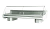 Lada chłodnicza z uchylną szybą frontową, głębokość 1200mm | COLD MODENA W PVU