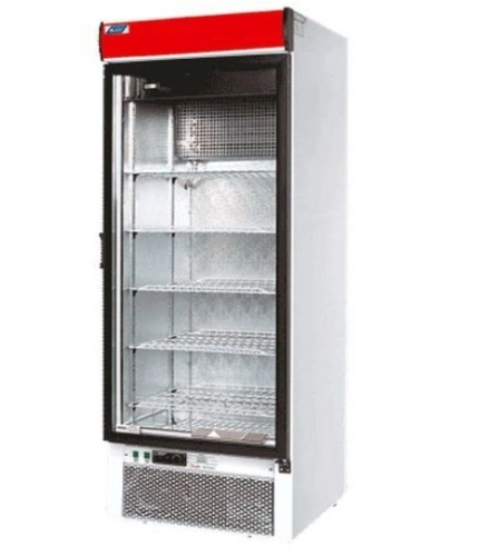 Szafa chłodnicza z przeszkolonymi drzwiami rozwieranymi, lakierowana, wysokość 2m | COLD ASTANA SW DP