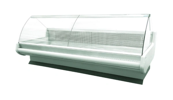 Lada chłodnicza z giętą uchylną szybą frontową, głębokość 1200mm | COLD MODENA W PSU