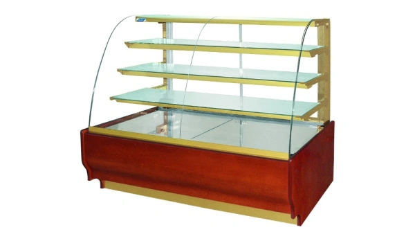 Witryna chłodnicza cukiernicza z giętą szybą, głębokość 930 mm, oświetlenie LED | COLD CARMELLO C Gn Witryna chłodnicza cukiernicza z giętą szybą, głębokość 930 mm, oświetlenie LED | COLD CARMELLO C Gn