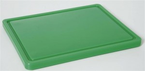 Deska do krojenia HACCP - GN 1/1 zielona do warzyw | Hendi 826034