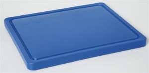 Deska do krojenia HACCP - GN 1/2 niebieska do ryb | Hendi 826126