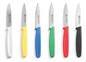 Nożyki do obierania, zestaw 6 sztuk | Hendi 842003