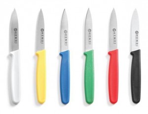 Zestaw nożyków HACCP - 90 mm, 6 sztuk | Hendi 842010