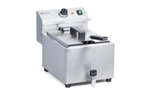Frytownica MASTERPRO z kranem spustowym -8L | Hendi 209202