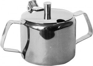 Cukiernica stalowa z pokrywką - 0,3 l