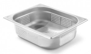 Pojemnik GN 1/2 Kitchen Line perforowany - 325x265 mm100 mm | Hendi 807330