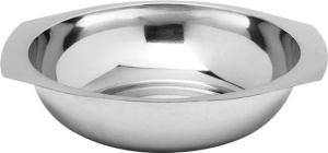 Miseczka stalowa na warzywa/surówkę z uchwytami śr. 200 mm | Hendi 401408