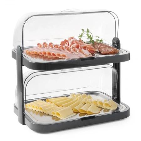 Witrynka chłodząca - podwójna | Hendi 871812