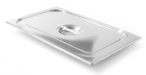 Pokrywka do GN Kitchen Line - z wycięciem na chochlę GN 1/1 | Hendi 806913