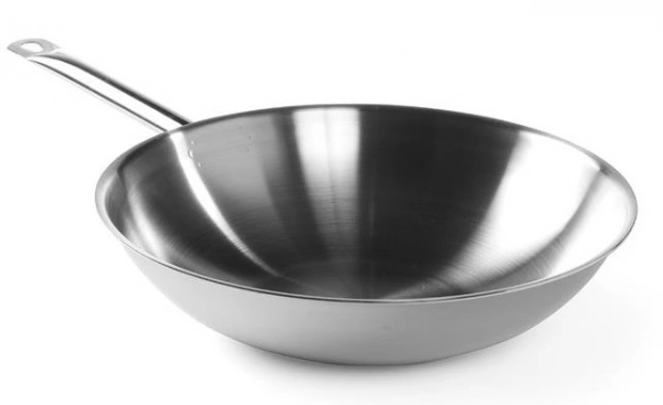 Patelnia WOK 3-PLY - bez pokrywki | Hendi 839003