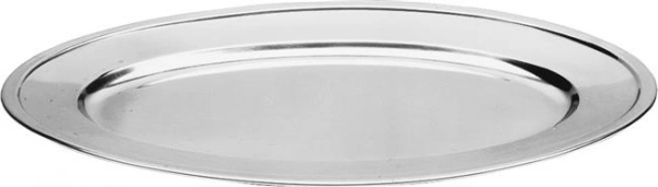 Półmisek do mięs i wędlin - 450x290 mm owalny, stalowy