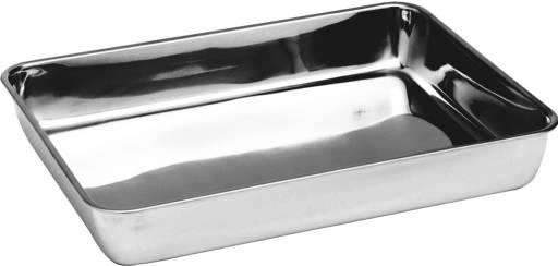 Pojemnik na mięso - stalowy 410 x 315 x 55 mm | Hendi 508404