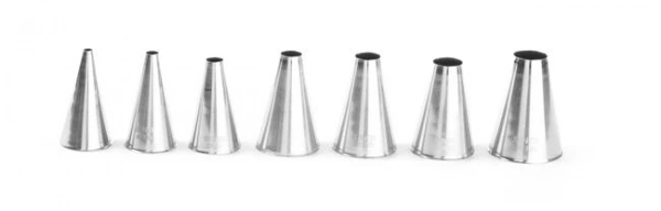 Końcówki do rękawów proste blister | Hendi 551615