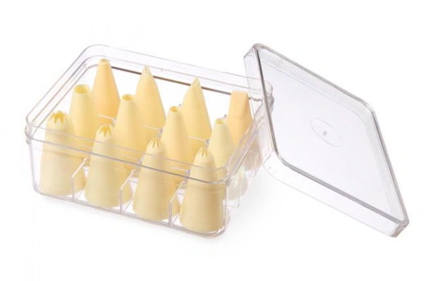 Końcówki do rękawów różne - zestaw 12 szt. | Hendi 551400