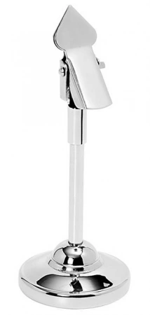 Stojak informacyjny z klipsem - zestaw 2 sztuk | Hendi 595305