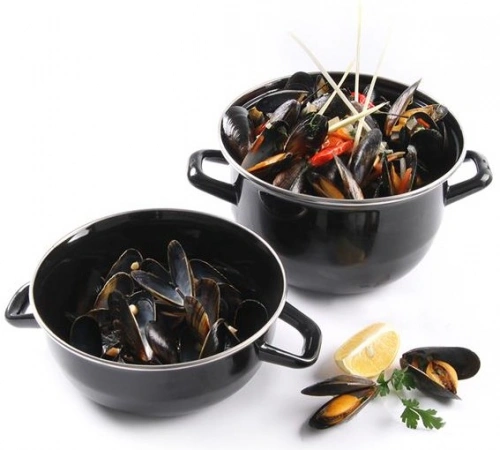 Garnek do muli - z pokrywką 3 l | Hendi 625057