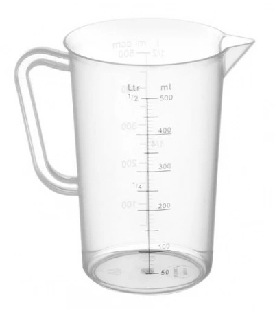 Miarka polipropylenowa podziałką 1 l | Hendi 567203