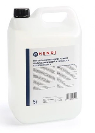 Profesjonalny preparat do płukania i nabłyszczania naczyń mytych w zmywarkach gastronomicznych 10 litrów | Hendi 975015