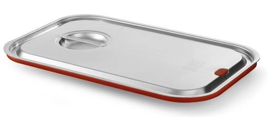 Pokrywka do GN Budget Line - z uszczelką silikonowąGN 1/4 | Hendi 804049