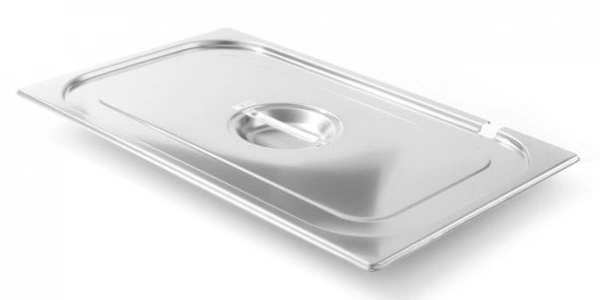 Pokrywka do GN Kitchen Line - z wycięciem na chochlę GN 1/9 | Hendi 806975